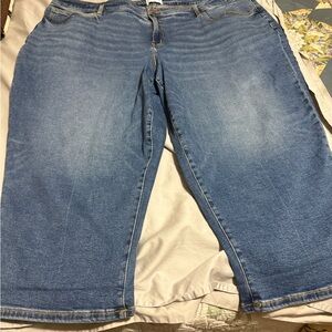 Lane Bryant Denim Boyfriend Capris